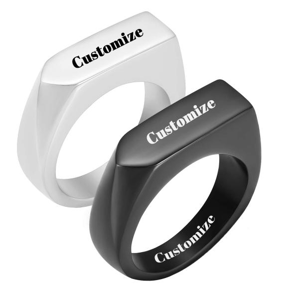 【並行輸入品】Constantlife 遺灰用骨壺リング ステンレススチール 幾何学デザイン メンズ...