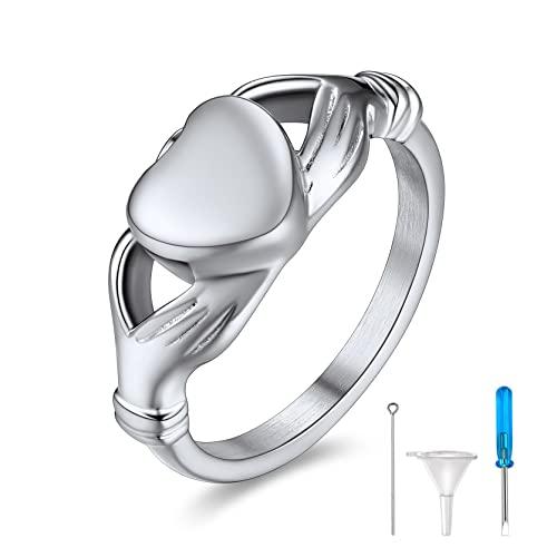 【並行輸入品】GoldChic Jewelry メンズ 記念品 火葬 骨壺リング パーソナライズ ス...