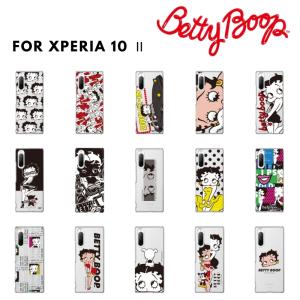 【Xperia 10 II】BETTYBOOP ベティブープ Android対応 スマホケース クリアケース ハードケース