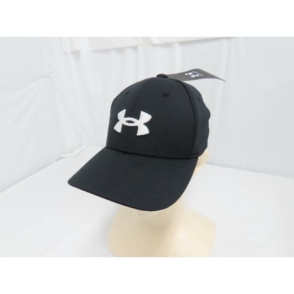 60☆YS☆UNDER ARMOUR アンダーアーマー ジュニア キャップ 帽子 ブラック YSM/...