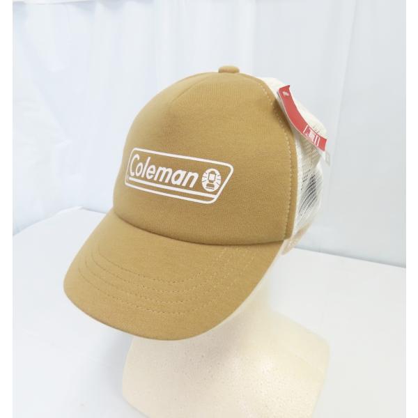 プラス☆YS☆coleman コールマン キッズ・ジュニア用 メッシュキャップ 53-55cm ベー...