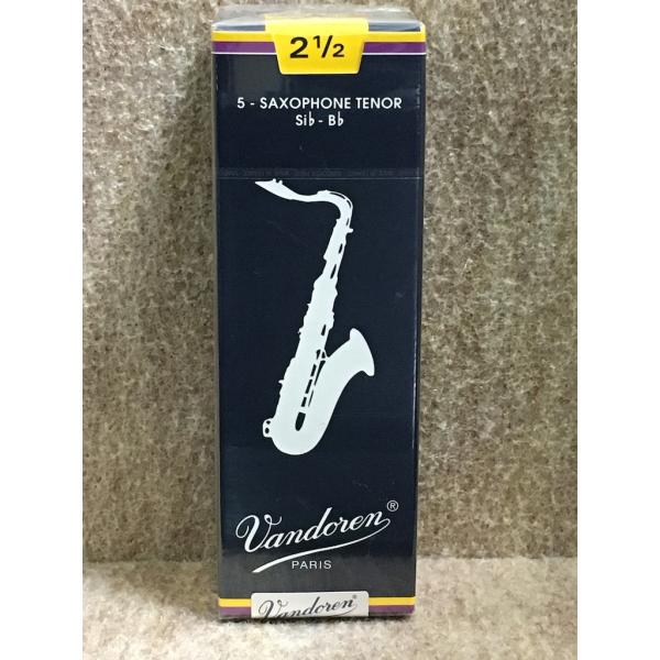 Vandoren バンドレン テナーサックス リード Trad 2-1/2 (5枚入)