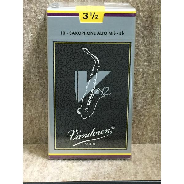 Vandoren バンドレン アルトサックス リード V12 3-1/2 (10枚入)
