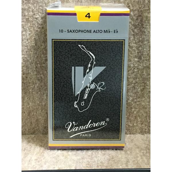 Vandoren バンドレン アルトサックス リード V12 4 (10枚入)