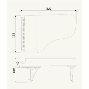 ヤマハ YAMAHA グランドピアノ C7Xの詳細画像2