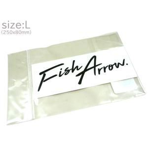 フィッシュアロー フィッシュアロー カッティングステッカー Lサイズ ブラック