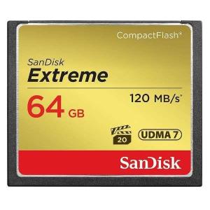 SanDisk（サンディスク）エクストリーム　コンパクトフラッシュ　UDMA7対応　64GB　SDCFXSB-064G-G46[SDCFXSB064GG46]（海外パッケージ）｜onhome