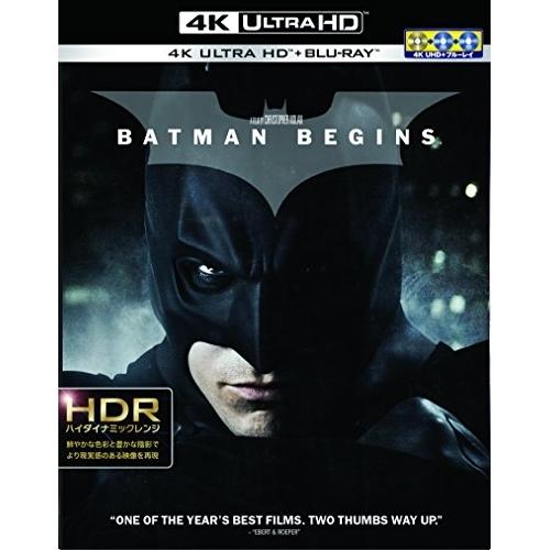 BD/クリスチャン・ベイル/バットマン ビギンズ (本編4K Ultra HD Blu-ray+本編...