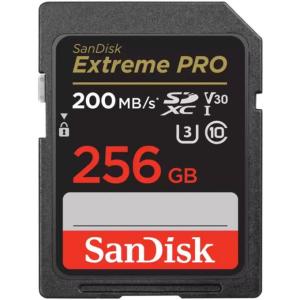 サンディスク　エクストリーム プロ SDXC UHS-I メモリーカード 256GB（UHS-I対応・V30対応・最大200MB/s）　SDSDXXD-256G-GN4IN(海外パッケージ）｜onhome