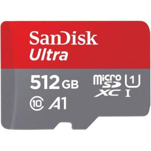 サンディスク　ウルトラ microSDXC UHS-I メモリーカード 512GB（UHS-I対応・最大150MB/s）SDSQUAC-512G-GN6MN（海外パッケージ）｜onhome