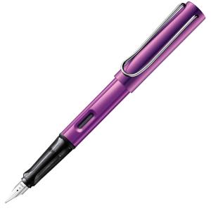 【限定】LAMY AL-star lilac(ラミーアルスターライラック) LD3LL/FP EF（万年筆・極細字）｜onhome