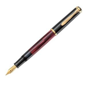 Pelikan（ペリカン） 万年筆 クラシック M200 マーブルブラウン : 高級