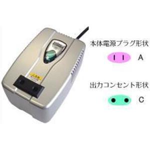 カシムラ（KASHIMURA） 海外用薄型2口変圧器USB ダウントランス (110