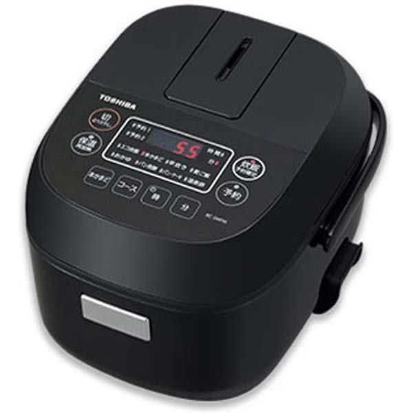 東芝　マイコンジャー炊飯器 3合炊き　RC-5MFM K　ブラック