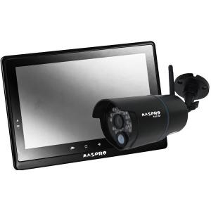 MASPROネットワーク 防犯カメラ モニター&ワイヤレスHDカメラセット WHC10M2