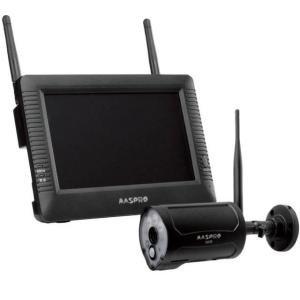 MASPRO（マスプロ） モニター＆ワイヤレスフルHDカメラセット 7インチモニター センサーライト付  WHC7ML