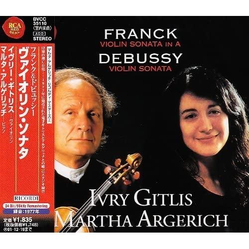 CD/マルタ・アルゲリッチ/フランク&amp;ドビュッシー:ヴァイオリン・ソナタ