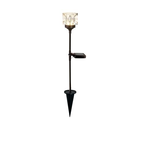 【送料込】 ソーラーガーデンライト キューブ スティック / 株式会社キシマ