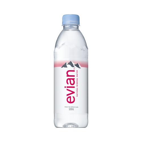 #エビアン 500ml×24本 (伊藤園) 伊藤園【メーカー直送品】