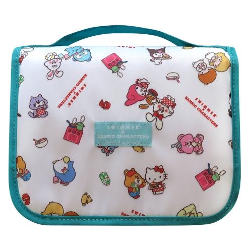 【送料無料】 トラベルポーチ SWIMMER×SANRIO (ホワイト) / 三金商事株式会社