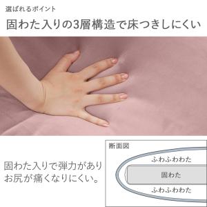 長座布団 座布団 ソファパッド 2人掛け マイ...の詳細画像4