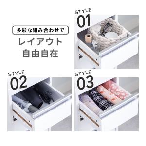 隙間収納 15cm ロータイプ すき間収納 キ...の詳細画像5