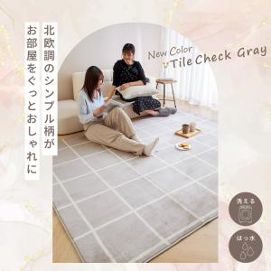 ラグ ラグマット 洗える 北欧 おしゃれ 1....の詳細画像1