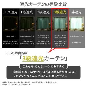 カーテン 4枚セット 遮光 柄レース 安い 北...の詳細画像5