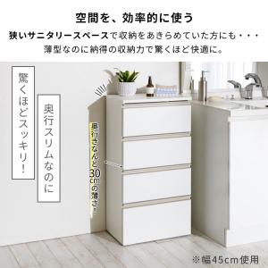 ランドリー収納 ランドリーチェスト 洗面所 収...の詳細画像2