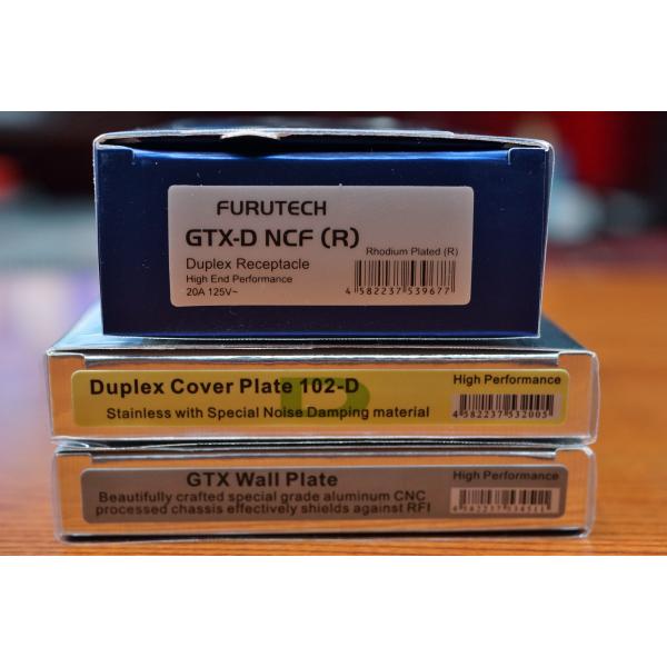 FURUTECH フルテック GTX-D NCF(R)/102-D/Plate 壁コンセントセット　...