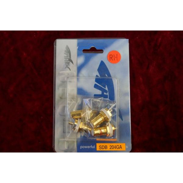 SHARKWIRE シャークワイヤーSDB-204GA/RH　ロジウムメッキＲＣＡソケット