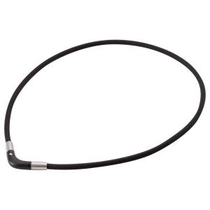 ファイテン RAKUWA〈ラクワ〉磁気チタンネックレス Vタイプ（ブラック45cm）ファイテン  Vタイプ（ブラック45cm）
