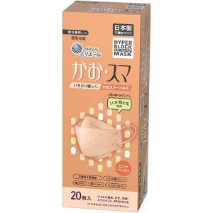 エリエール ハイパーブロックマスク かお・スマ ローズ ( 20枚入