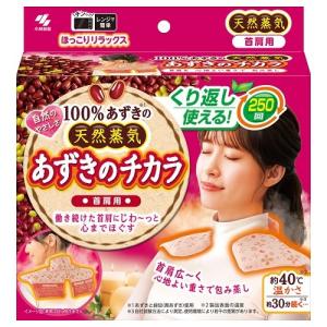 【2個】小林製薬 あずきのチカラ 首肩用 100% あずきの天然蒸気【2個】 huyu