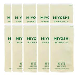 ミヨシ 無添加 泡の洗顔せっけん 詰替用 180ml つめかえ : eハイソー