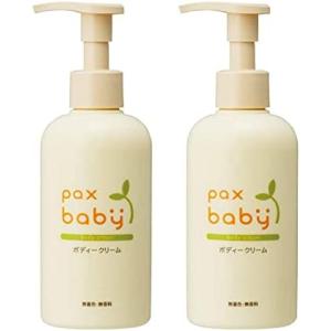【2個】太陽油脂 パックスベビー ボディクリーム ポンプタイプ 180g ベビークリーム 保湿クリーム 敏感肌 乾燥肌 赤ちゃん