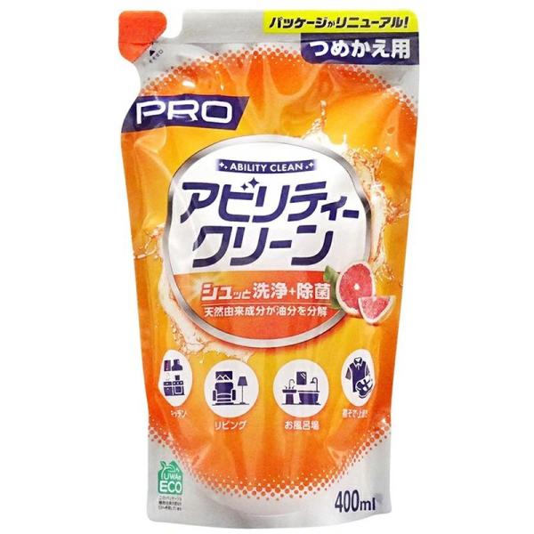 友和 Tipo's ティポス アビリティークリーン 詰替 400ml sj