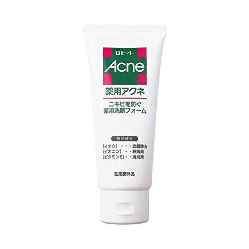 【3個】ロゼット 薬用アクネ洗顔フォーム 130g