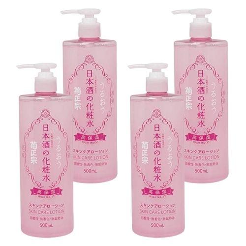 【4本】菊正宗 日本酒の化粧水 高保湿 500ml 菊正宗 化粧水  hst