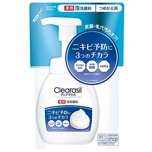 【3個】レキット クレアラシル 薬用泡洗顔フォーム つめかえ用 ニキビ・にきび対策 薬用洗顔 180...