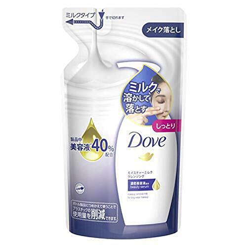 ユニリーバ ダヴ(Dove) モイスチャーミルククレンジング ミルクタイプ 化粧落とし メイク落とし...