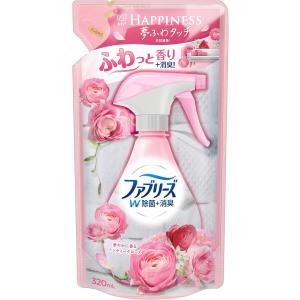 【3個】P&G ファブリーズ with レノア ハピネス アンティークローズ＆フローラルの香り つめかえ用 320ml atu