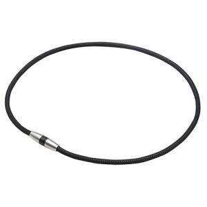 ポポファイテン　Rakuwaネックx100 カーボン　シルバー Phiten 送料無料 ファイテン RAKUWAネックX100 カーボン