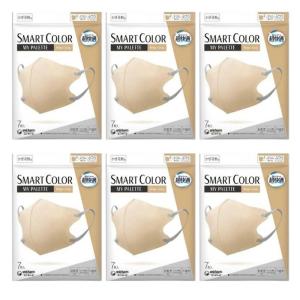 超快適マスク ユニ・チャーム SMART COLOR スフレピンク ふつう 7枚