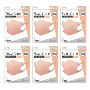 6袋計42枚】ユニ・チャーム 超快適マスク SMART COLOR スマートカラー