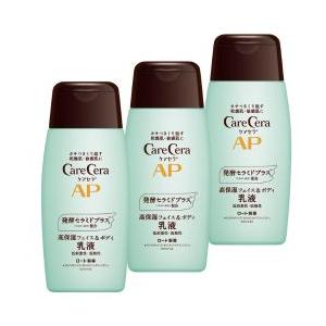 【3個】ロート製薬 ケアセラ (CareCera) APフェイス&amp;ボディ 乳液 200ml (セラミ...