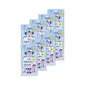 【8個計80枚】花王 ビオレu 全身すっきりシート 携帯用 10枚入り