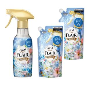 【本体1本・詰替2個セット】花王 フレア フレグランス ミスト フラワー＆ハーモニー 本体 270ml+フラワーハーモニーの香りつめかえ用240ml
