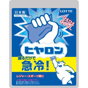 【6個】ロッテ ヒヤロン 116g 熱中症対策 簡単冷却
