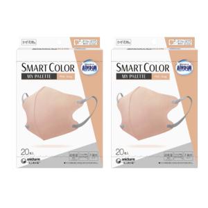 【外箱から出して発送・外箱なし2箱分計40枚】ユニ・チャーム 超快適 マスク ふつう スマートカラー...